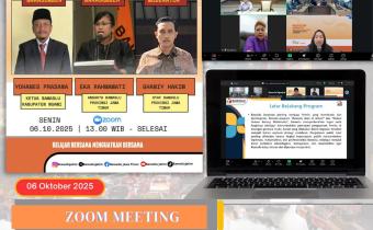 Bawaslu Nganjuk ikuti Peer Learning Vol. 7