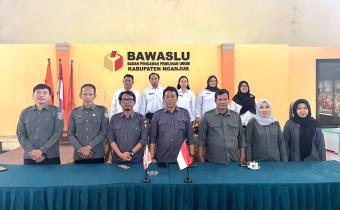 Bawaslu Nganjuk ikuti Kick Off P3K