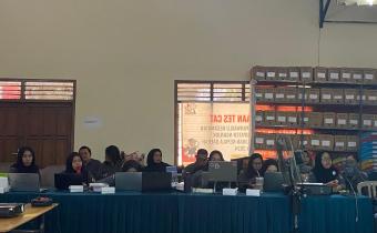 Bawaslu Nganjuk Evaluasi Pengelolaan BMN Semester I 2026