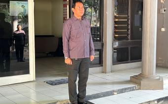 Yudha sampaikan amanat di apel pagi