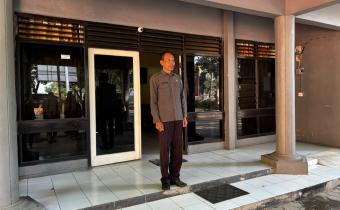 Kasek menjadi Pembina Apel pagi