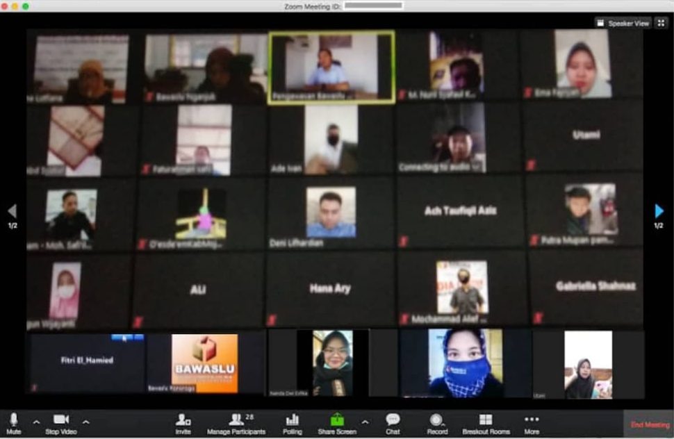 ngaso virtual bawaslu nganjuk